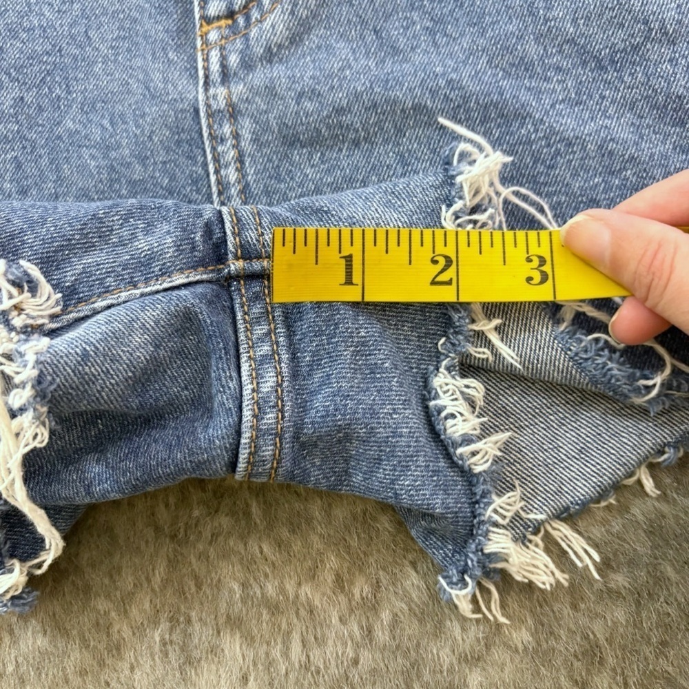 VS PINK Frayed Denim Shorts - Picture 12 of 12